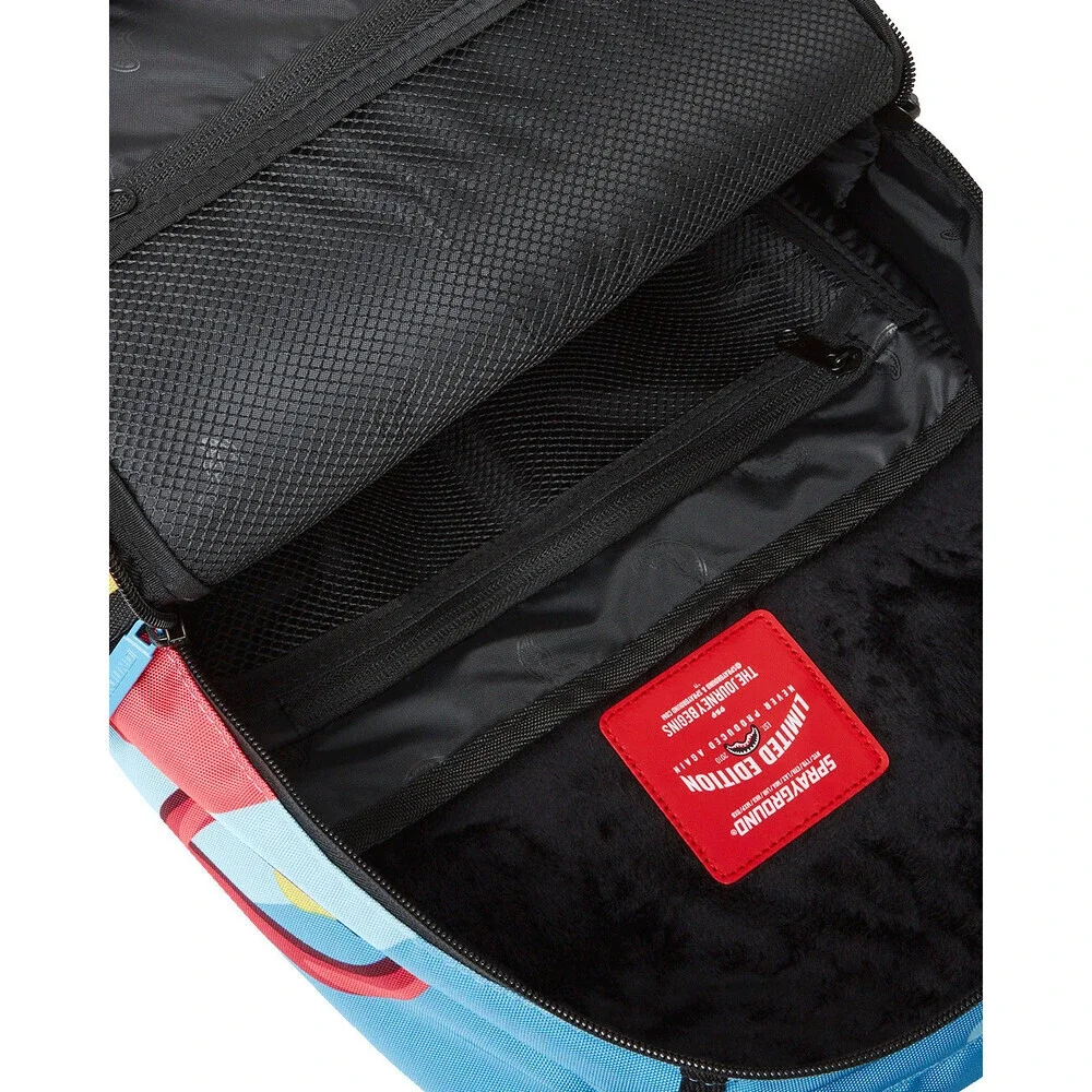 Sprayground Realtor Shark DLXSR Backpack Unisex Multi Adjustable Strap Bag SPR68